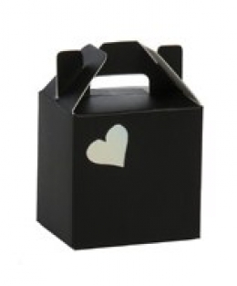 Geschenkdoosje TakeAwayHart 5x4x5cm(BxDxH), 4-kleuren